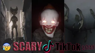 Scary Tik Tok compilation, don't WATCH at NIGHT 18+| June 2021