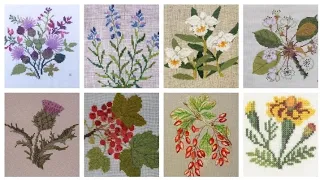 most beautiful 😍 cross stitch ❌ patterns for beginners unique charsuti hand embroidery designs ideas