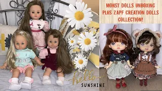 Monst Dolls Unboxing & My German Zapf Creations Dolls Makeover!