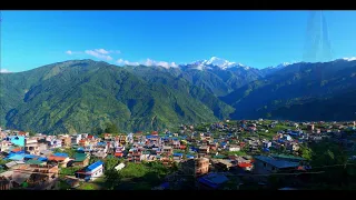 😯Beautiful Barpak village Time lapse Video Meeragurung Gorkha
