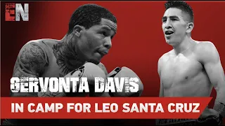 WATCH: Gervonta Davis Training in camp for Leo Santa Cruz | ESNEWS BOXING