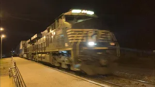 NS #8088 (Westbound Intermodal) at Waterloo, IN (June 7, 2022)