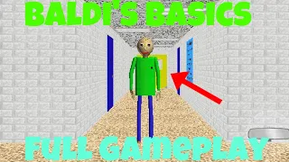 Baldi’s Basics Full Gameplay (Android, IOS)