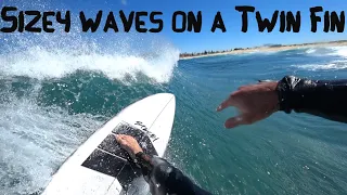 Sizey Waves | Surf | Stacey Bullet Twin | POV