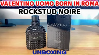 Valentino Uomo Born In Roma Rockstud Noir Unboxing