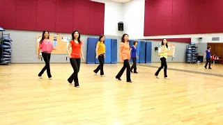 All I Am Is YOU (Neville & Julie) - Line Dance (Dance & Teach in English & 中文)