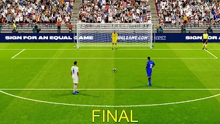 FINAL Euro 2020 Penalty Shootout - ITALY vs ENGLAND | Wemblay London | eFootball PES 2021