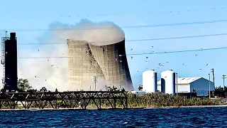 B.L. England Cooling Tower Implosion, Beesleys Point, NJ