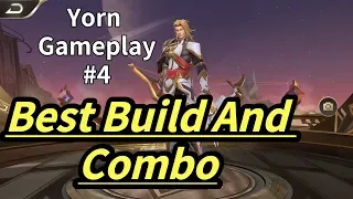 arena of valor - Yorn Gameplay#4 Best Build And Combo - AOV