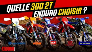 Quelle Enduro choisir en 2024 ? On a testé les 5 stars 300 2T du marché