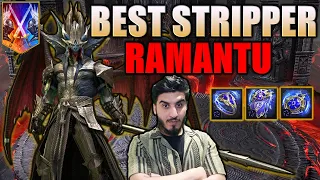 Best Buff Strip Champ Ramantu Showcase & Guide! Live Arena Fights ¦ Raid Shadow Legends