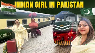 Indian girl in Pakistan 🇵🇰 Pakistani Railway 🚃 Wagah Border to Panja Sahib via Lahore ||