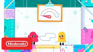 Snipperclips Plus: Cut It Out, Together! Launch Trailer - Nintendo Switch