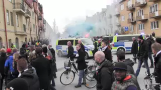 GTV Play | ÖSK vs DIF Supportertågen korsar varandra