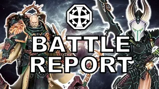 Dark Angels Vs Drukhari NEW DETACHMENT 4ok Battle Report