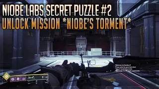 Solo Niobe Labs | Secret Puzzle Step 2 Unlock  *Niobe's Torment* Mission(Destiny 2 Black Armory)