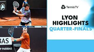 Norrie Battles Baez, Draper vs Cerundolo & More! | Lyon 2023 Highlights Quarter-Finals