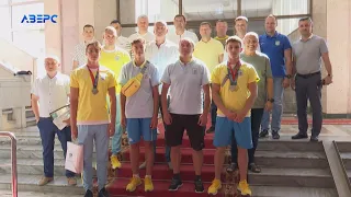 Нагородили волинських спортсменів-переможців 16 Європейського юнацького олімпійського фестивалю