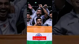 INDIA WIN THOMAS CUP🇮🇳💪