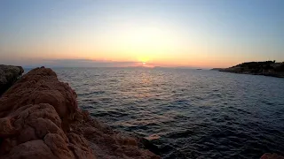 Vouliagmeni ride Piaggio Liberty GoPro Hero7 Black | 1080p | Athens Sunset