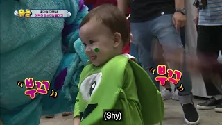 [The Return of Superman] Ep 198_Mike Wazowski "William" met Baby Groot "Dean" at Comic Con in Seoul