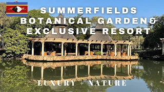 Dream location for Luxury and Nature lover| Summerfields Botanical Garden and Exlusive Resort