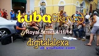 Tuba Skinny -"Willie the Weeper" - Royal St 4/11/14 - MORE at DIGITALALEXA   channel