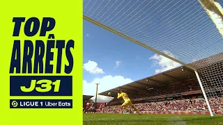 Best goalkeeper saves : Week 31 - Ligue 1 Uber Eats / 2023-2024