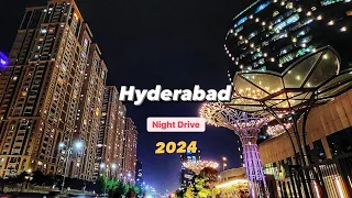 Hyderabad Night View Redefined | Ultra MODERN CITY INDIA | 2024 | Hitech City