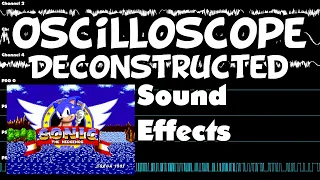 Sonic 1 - Sound Effects - Oscilloscope Deconstruction