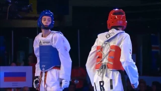 Taekwondo WTF. Чемпионат мира среди юниоров. Финал. М-63 Pushanko-Bakhshi