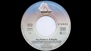 Ray Parker Jr Raydio - A Woman Needs Love (Just Like You Do)  HQ Audio