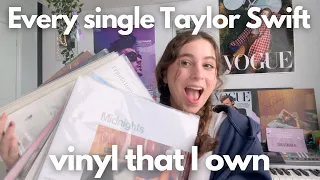 MY TAYLOR SWIFT VINYL COLLECTION 🪩 🎀