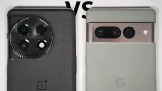 OnePlus 11 vs Pixel 7 Pro