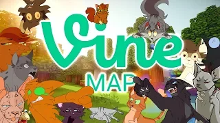 Complete Warrior Cats VINE MAP