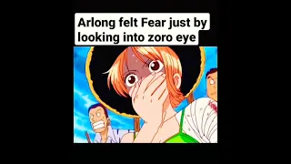 Zoro scared Arlong with one look #onepiece