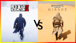 AC Mirage vs RDR 2 - Comparison of Details! Which is Best?