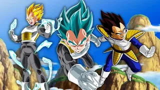 Dragon Ball's Vegeta Forms Ranked By Power Level