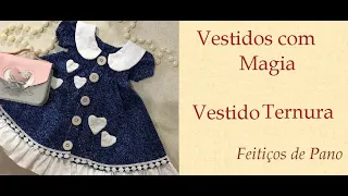 Como fazer Vestido de Boneca -“Vestido Ternura”