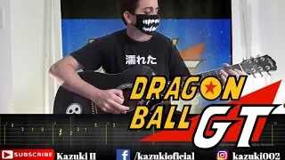 Dragon Ball GT Opening - dan dan kokoro hikareteku / Mi Corazón Encantado (Tutorial Tab + Cover)