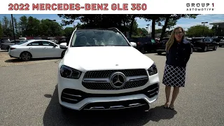 2022 Mercedes-Benz GLE 350 SUV | Video tour with Julie