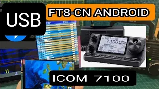 ICOM IC-7100 ANDROID FT8, with (FT8-CN) apk