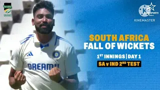 Mohd Siraj Lights Up Cape Town with 6/15 | SA V IND South Africa 55 all out || Mohd Siraj 6 wickets💥