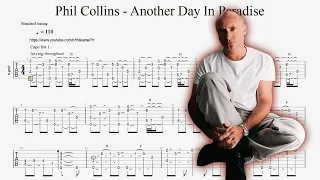 Phil Collins - Another Day In Paradise FREE Guitar Tabs | Guitar Pro 8 | thisisme PH
