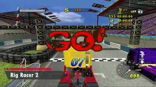 PS2 Racing Games - Rig Racer 2 - 168 - PCSX2 Footage.