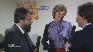 Bundestagswahl 1983: Petra Kelly über den Wahlausgang