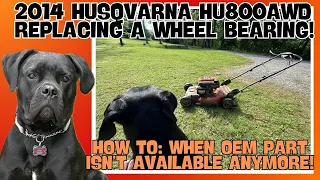 Husqvarna HU800AWD Repair: Fixing Wheel Bearing When Parts Are Obsolete