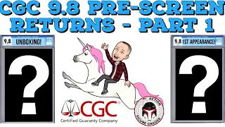 40 Comic Book CGC 9.8 Pre-Screen | How Did I Do?