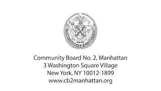 Manhattan CB2 March 2022 Full Board Meeting