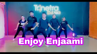 Dhee ft. Arivu - Enjoy Enjaami | Dance Cover Easy Steps For Learning |